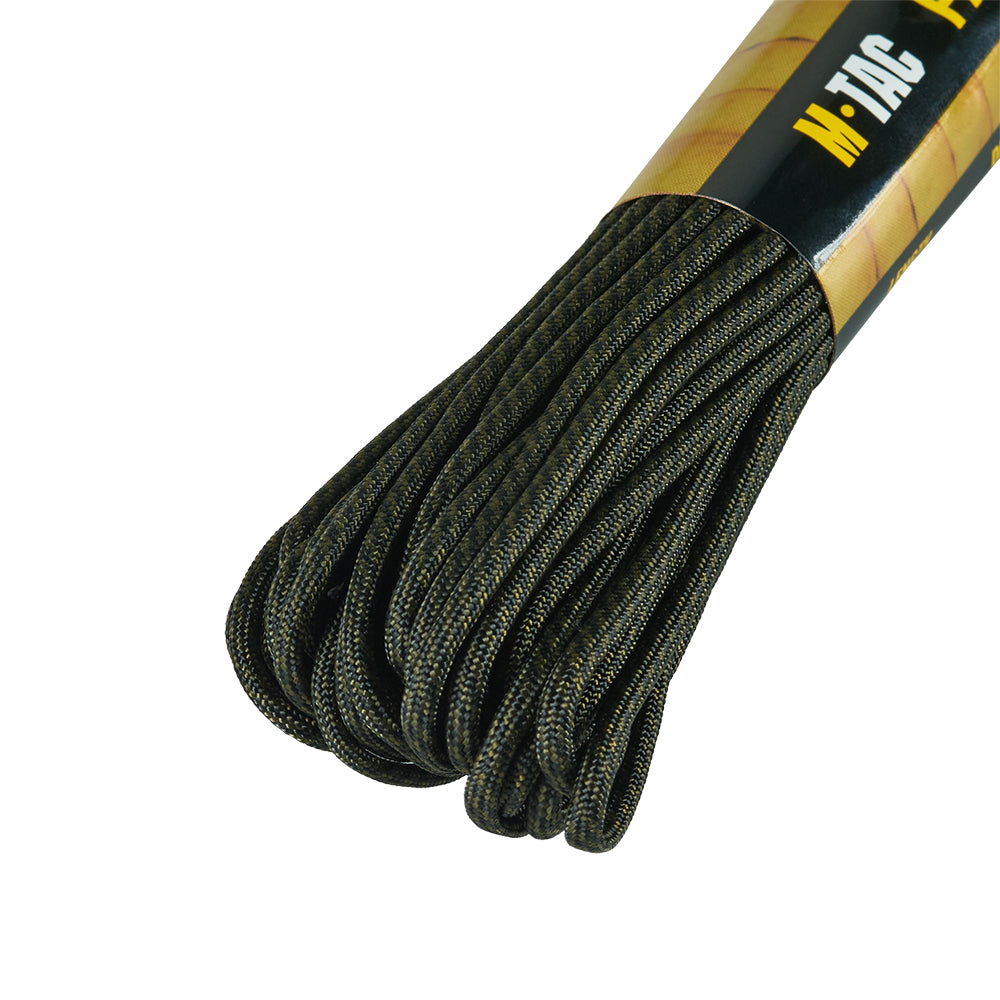 Paracord 475 M-Tac Negru/Oliv Stairs – 8 Fire Interioare, Polipropilenă - poza 4