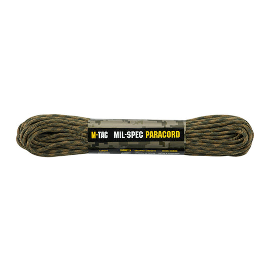 Paracord M-Tac 550 MIL-SPEC - Coyote/Ranger Green, Rezistență 270kg