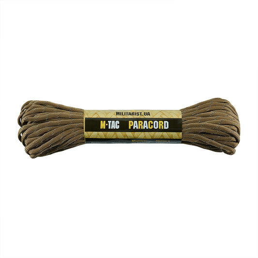 Paracord M-Tac 550 Tip III 15m - Coyote Reflectiv