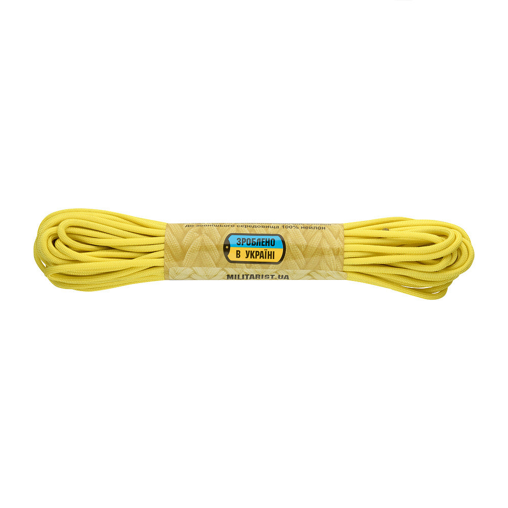 Paracord M-Tac 550 Tip III 15m - Galben, Rezistență 240kg