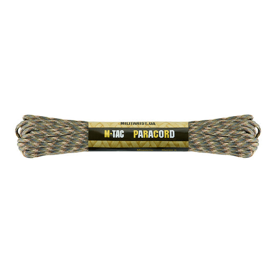 Paracord M-Tac 550 Tip III 15m - North Camo, Esențial Tactic