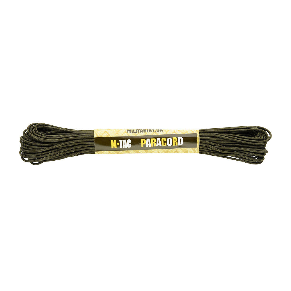 Paracord M-Tac 550 Tip III, OD Green - Rezistență și Versatilitate