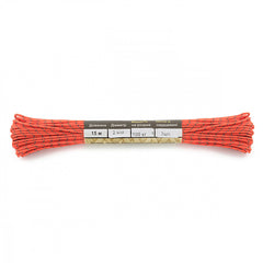 Paracord M-Tac Minicord Reflectiv 15m - Portocaliu Siguranță