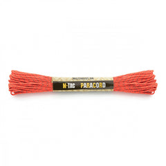 Paracord M-Tac Minicord Reflectiv 15m - Portocaliu Siguranță