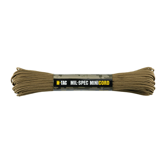 Paracord Minicord M-Tac Mil-Spec 30m - Coyote Durabil