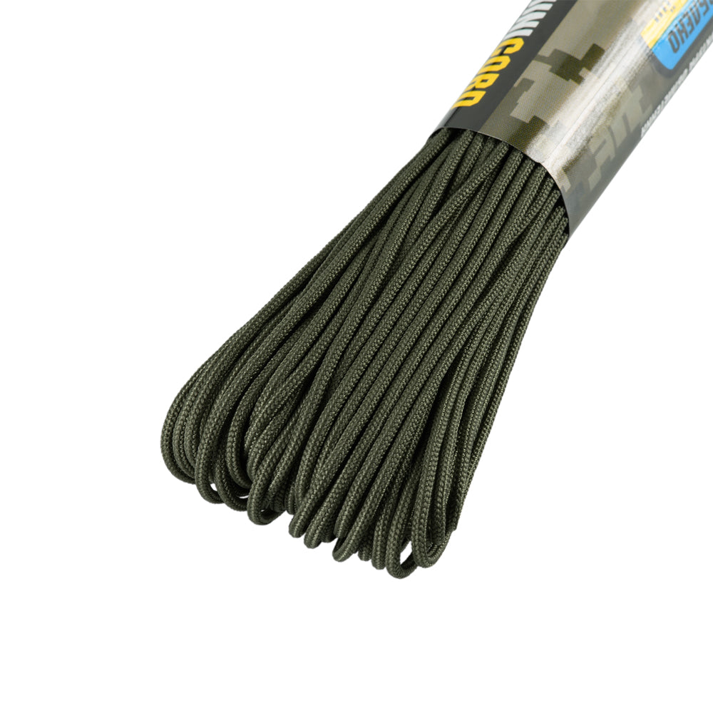 Paracord Minicord M-Tac Mil-Spec 30m - Ranger Green, Rezistență 100kg