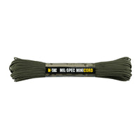 Paracord Minicord M-Tac Mil-Spec 30m - Ranger Green, Rezistență 100kg