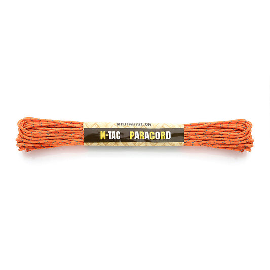 Paracord Minicord Reflectorizant M-Tac - Portocaliu Vizibil