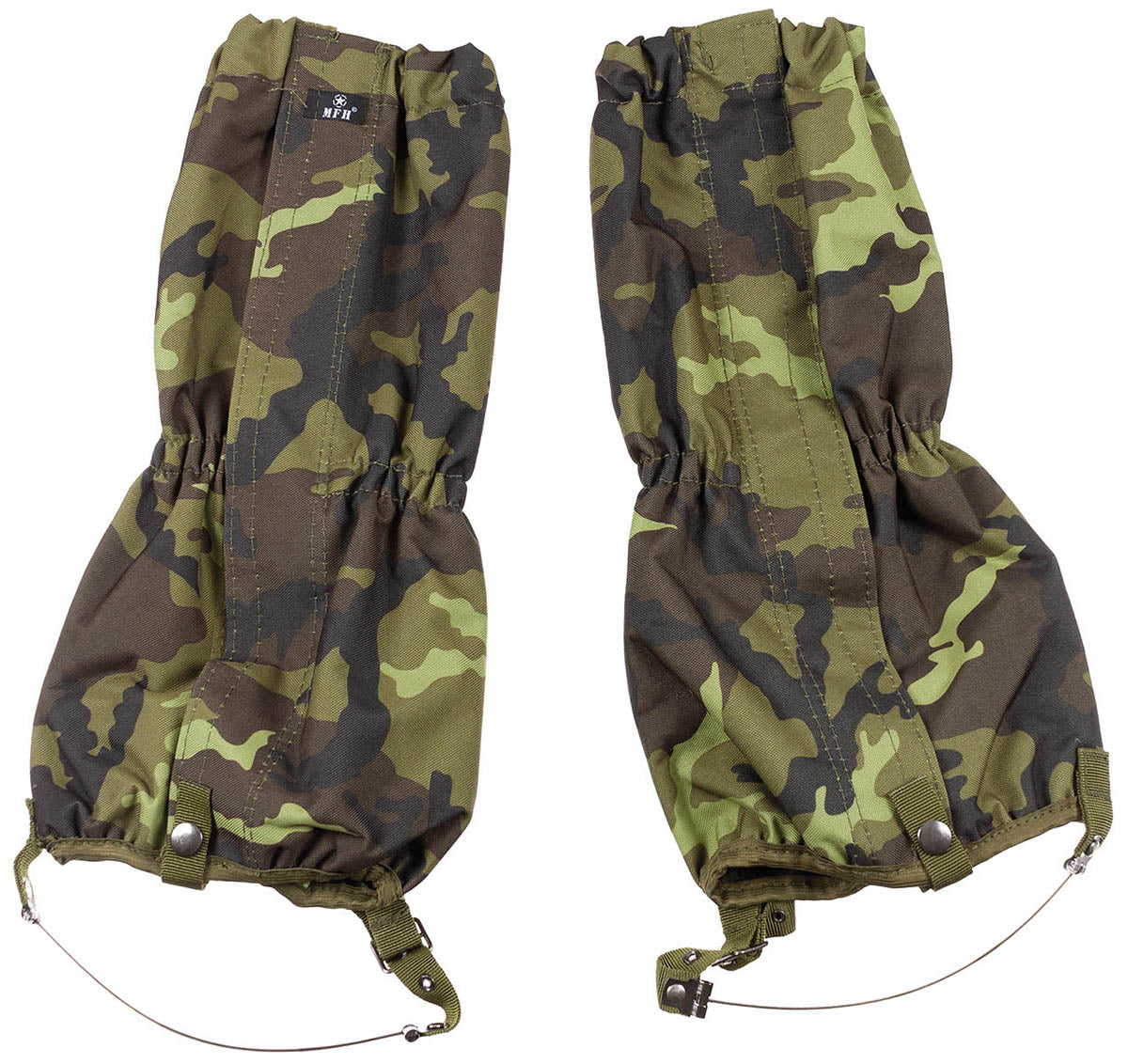 Parazapezi CZ Camo M 95 MFH - Sârmă Oțel, Fermoar Durabil