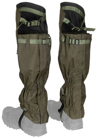 Parazapezi Overknee Oliv MFH - Extra Lungi, Fermoar Integral