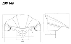 Parbriz Carbon Rizoma Ducati Streetfighter V4 - Aerodinamic