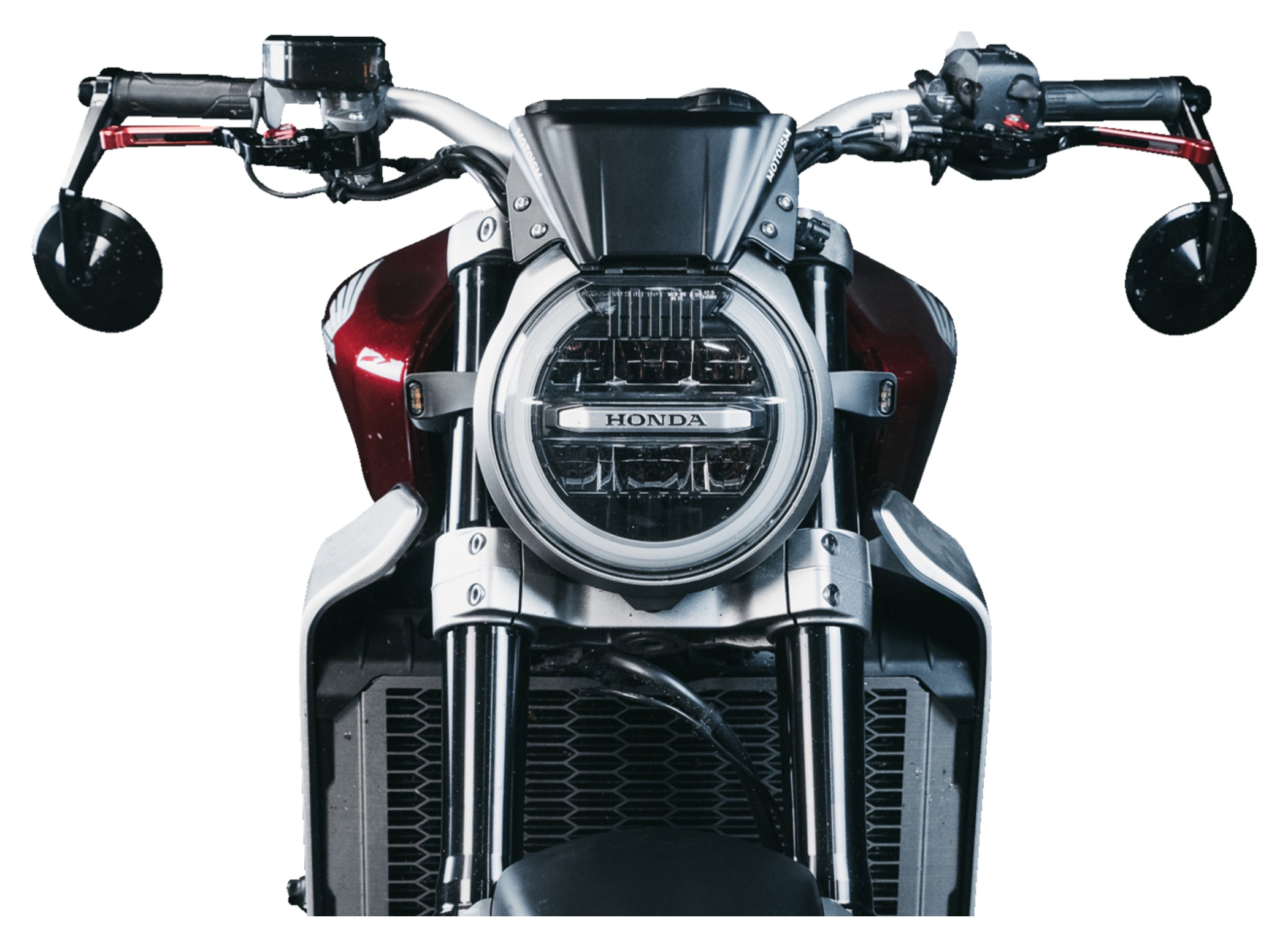 Parbriz Motoism CB1000R (19-20) - Design Minimalist, Mat Negru