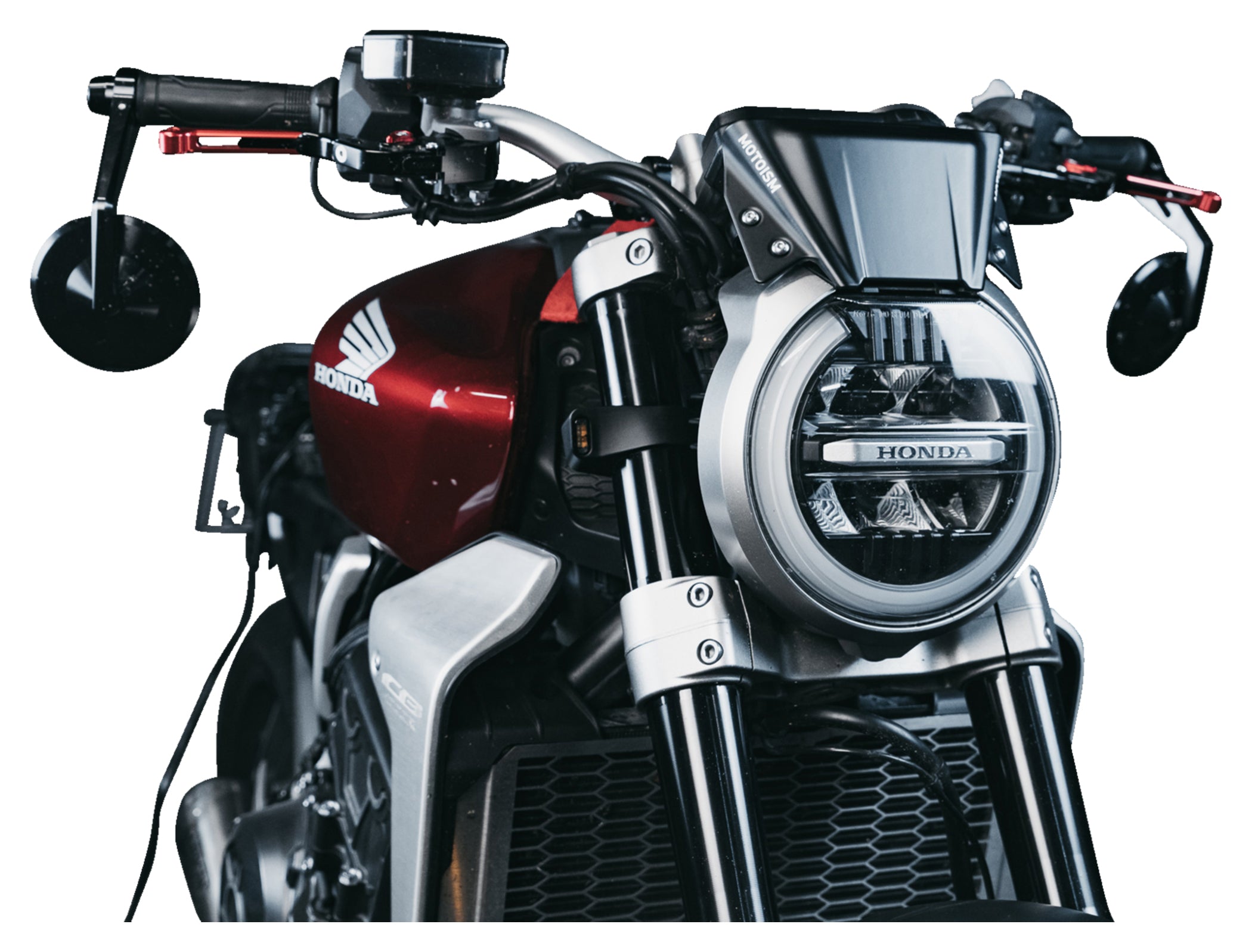 Parbriz Motoism CB1000R (19-20) - Design Minimalist, Mat Negru