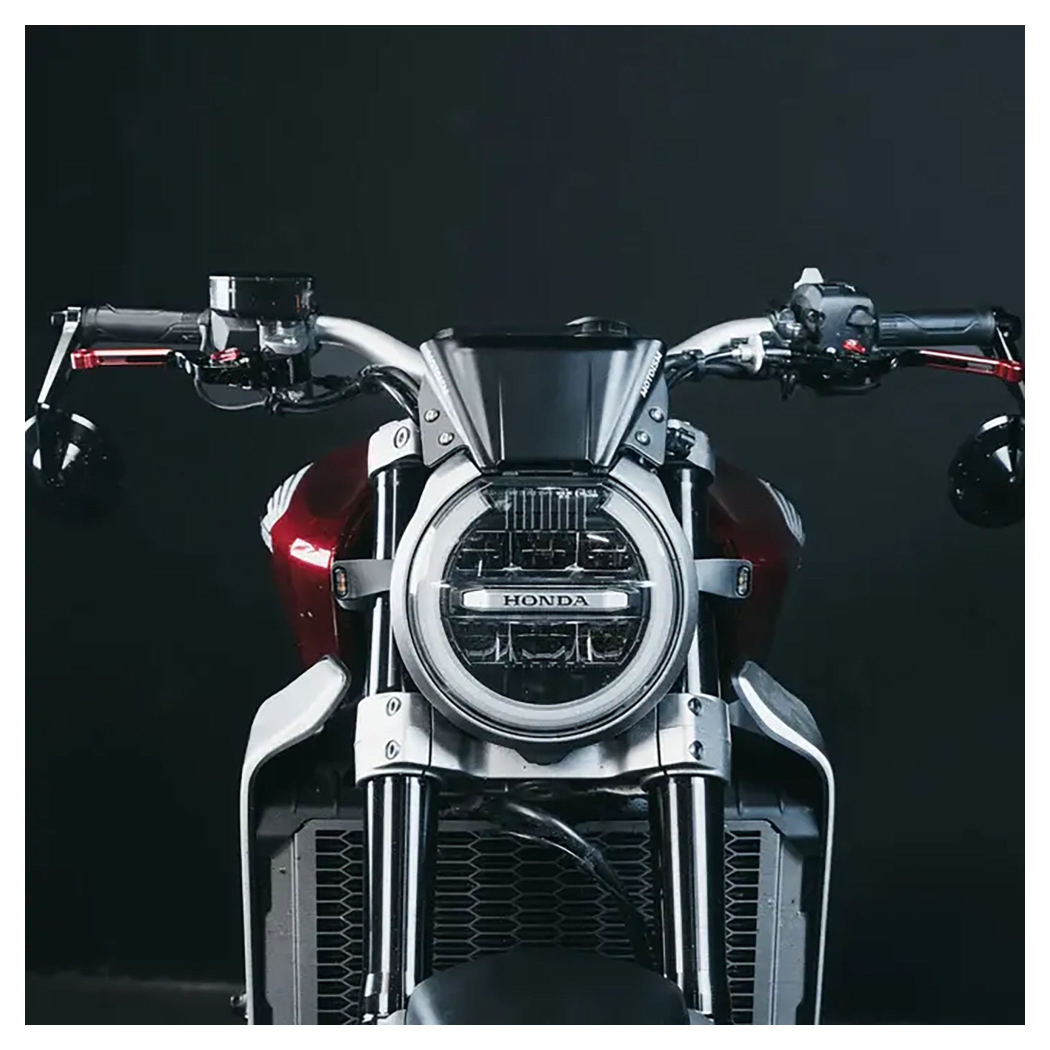 Parbriz Windschild Louis pentru Honda CB1000R (21-25) - Negru Mat