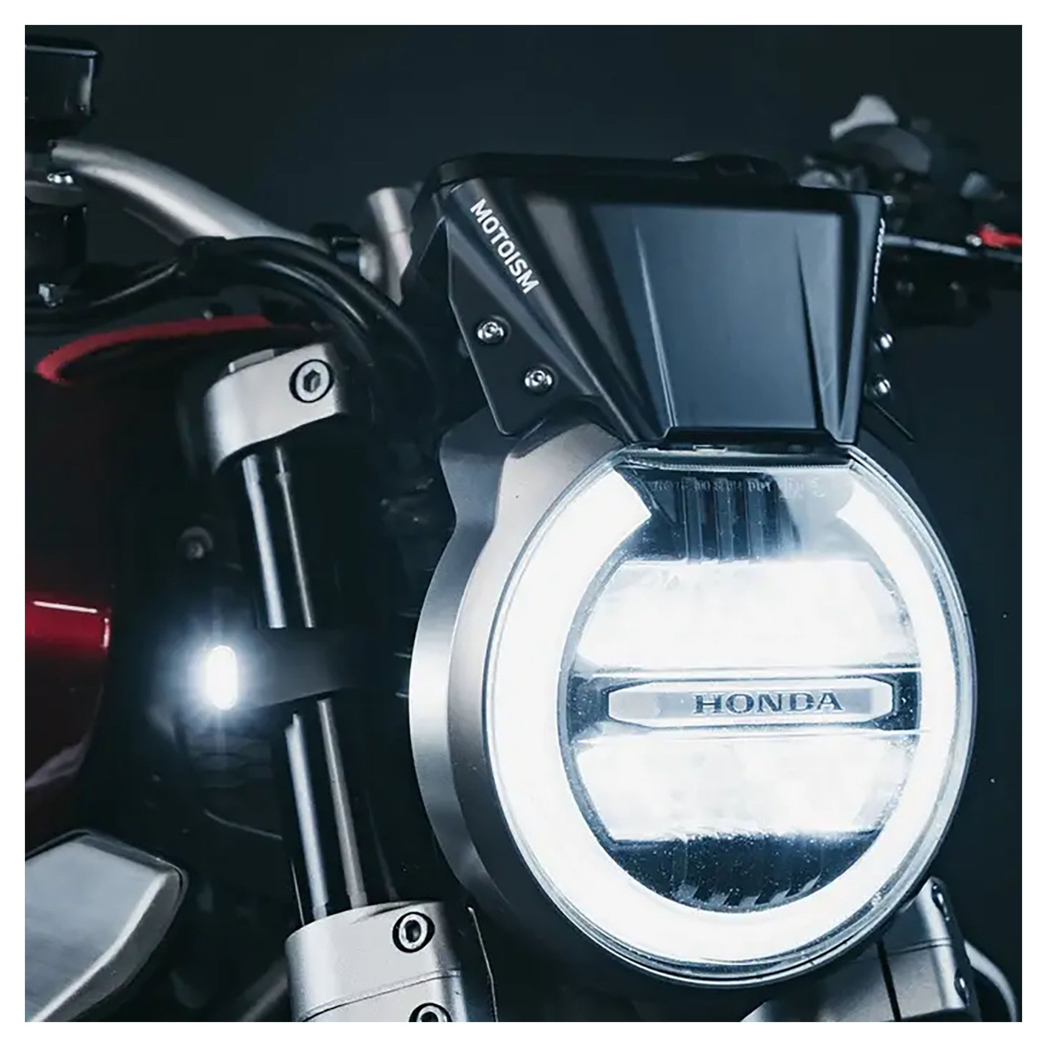 Parbriz Windschild Louis pentru Honda CB1000R (21-25) - Negru Mat