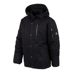 Parka Commander Army Parka Negru Fostex - Căldură Neînfricată și Stil Tactic