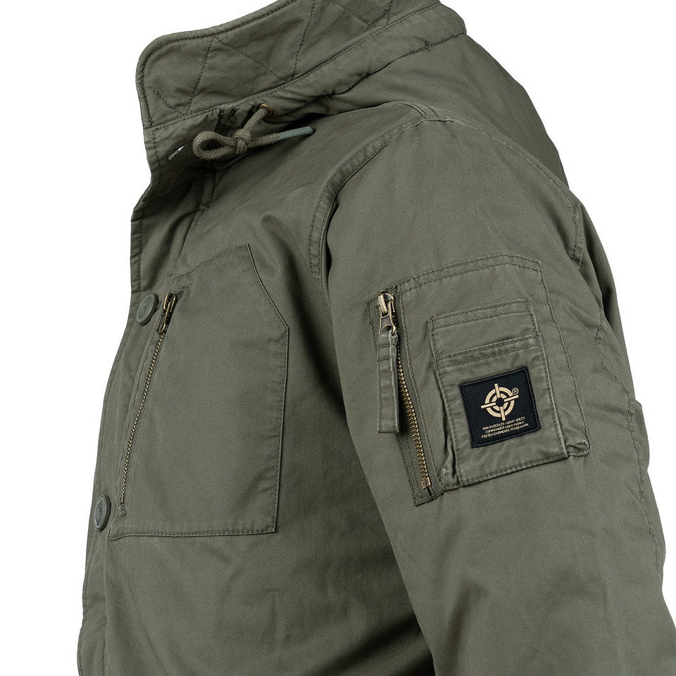 Parka Commander Army Verde Fostex - Protecție Robustă, Stil Autentic