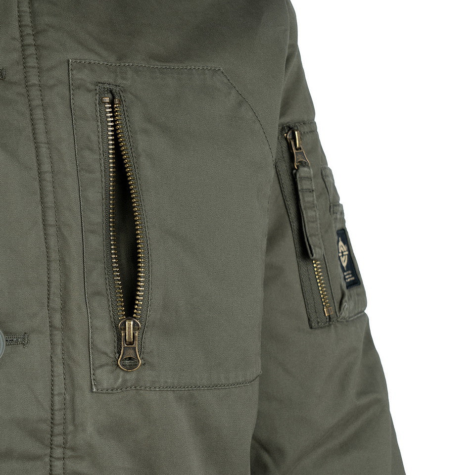 Parka Commander Army Verde Fostex - Protecție Robustă, Stil Autentic
