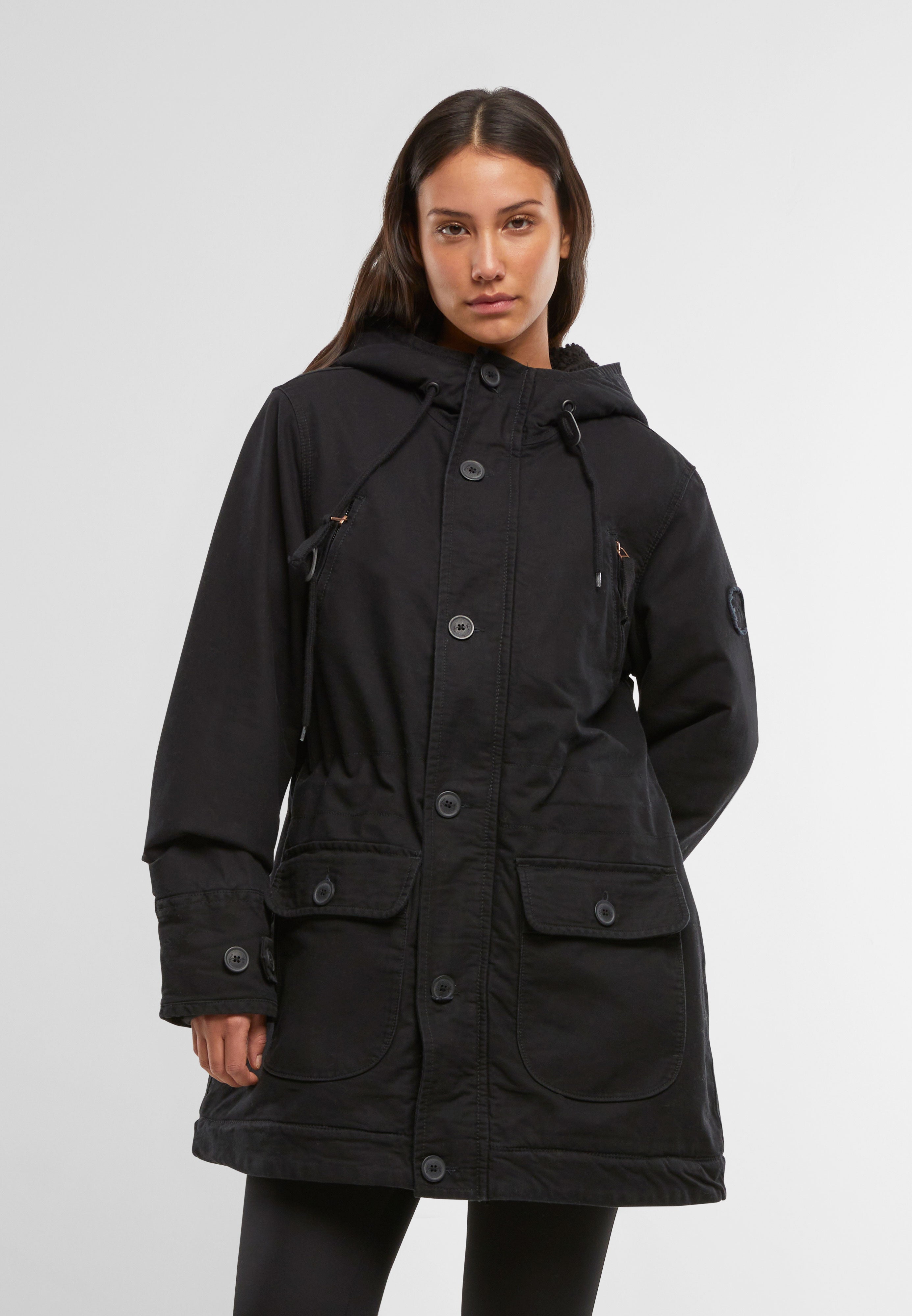 Parka Forvert Fiss women Negru Dama Brandit - Caldura si Stil Urban