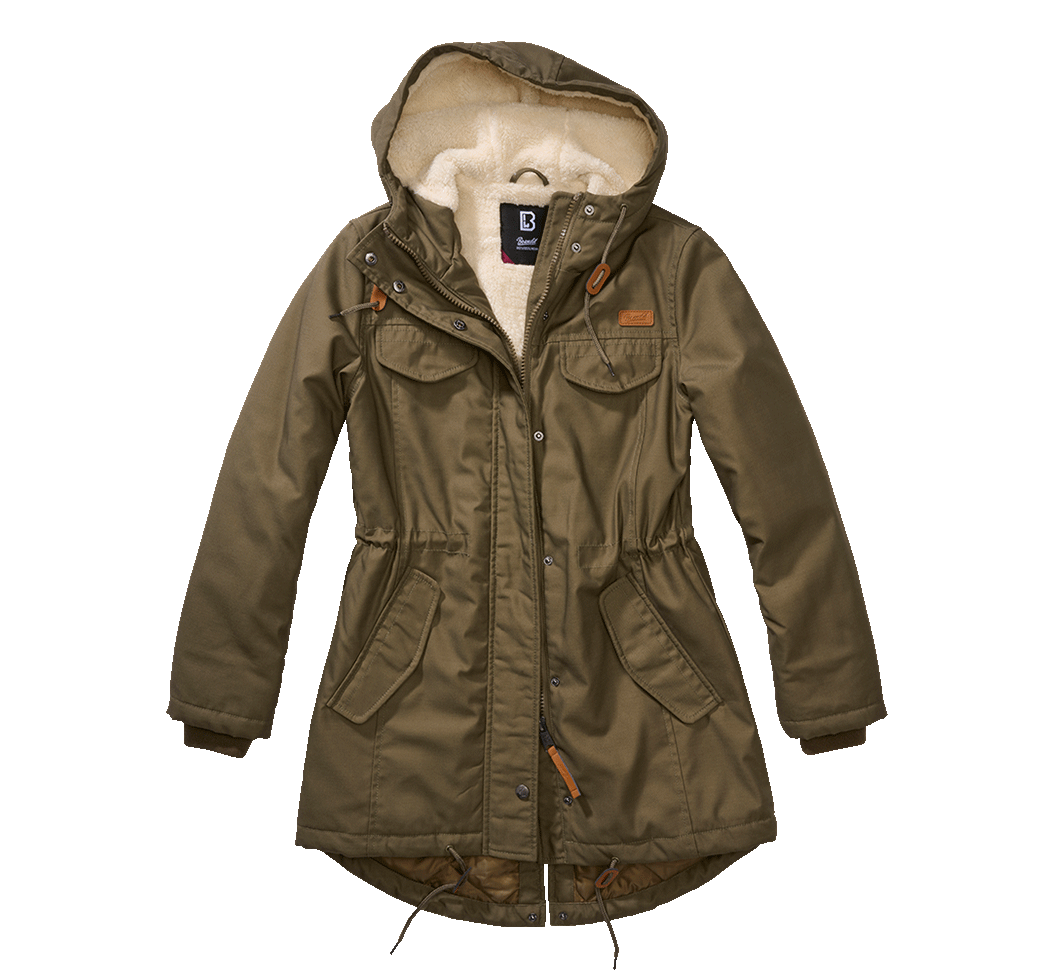 Parka Marsh Lake Olive Dama Brandit - Caldura Esentiala