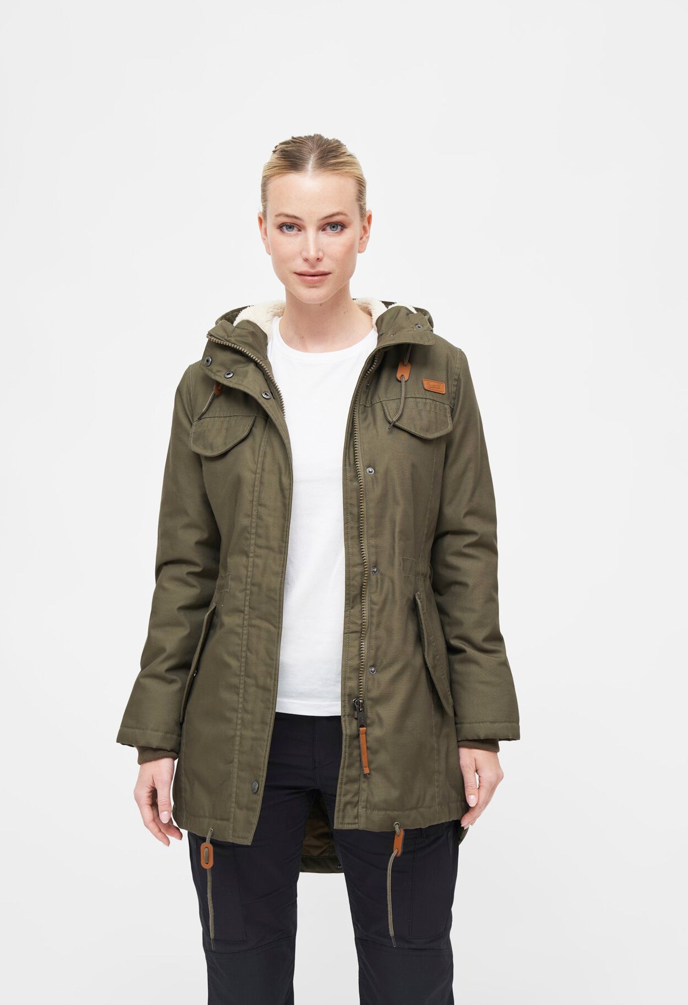 Parka Marsh Lake Olive Dama Brandit - Caldura Esentiala