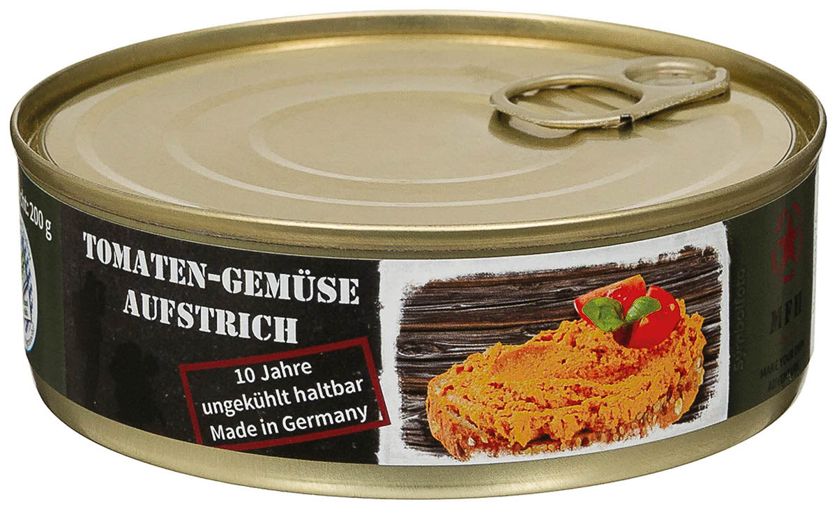Pastă Tomaten-Gemüse Natural MFH - 200 g, Vegan