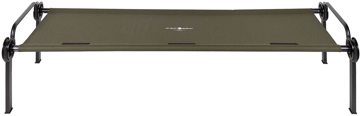 Pat de Campanie Disc-O-Bed ONE L Oliv - Montaj rapid, Sarcina max. 150 kg