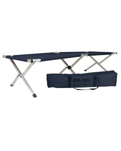 Pat Pliabil de Campanie Mil-Tec US Navy – 190 x 65 cm, Aluminiu, Bleumarin