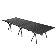 Pat Pliant Veldbed Lichtgewicht Negru - Performanță Ultra-Ușoară