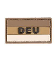 Patch 3D „DEU” Bundeswehr PVC cu Velcro - 5,5 x 3 cm