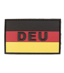 Patch 3D „DEU” Bundeswehr PVC cu Velcro - Multicolor 8 x 5 cm