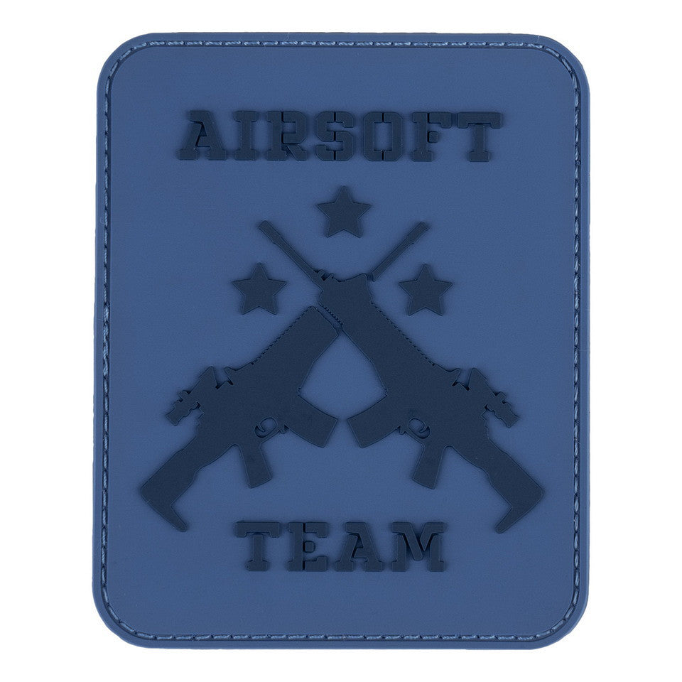 Patch 3D PVC Airsoft Team Albastru - Semn Distinctiv de Apartenență