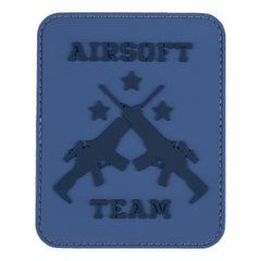 Patch 3D PVC Airsoft Team Albastru - Semn Distinctiv de Apartenență