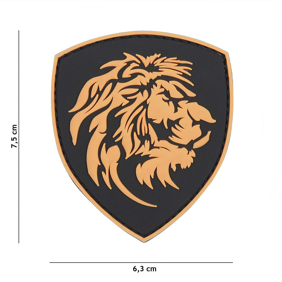 Patch 3D PVC Leu Olandez - Simbol de Forță și Identitate