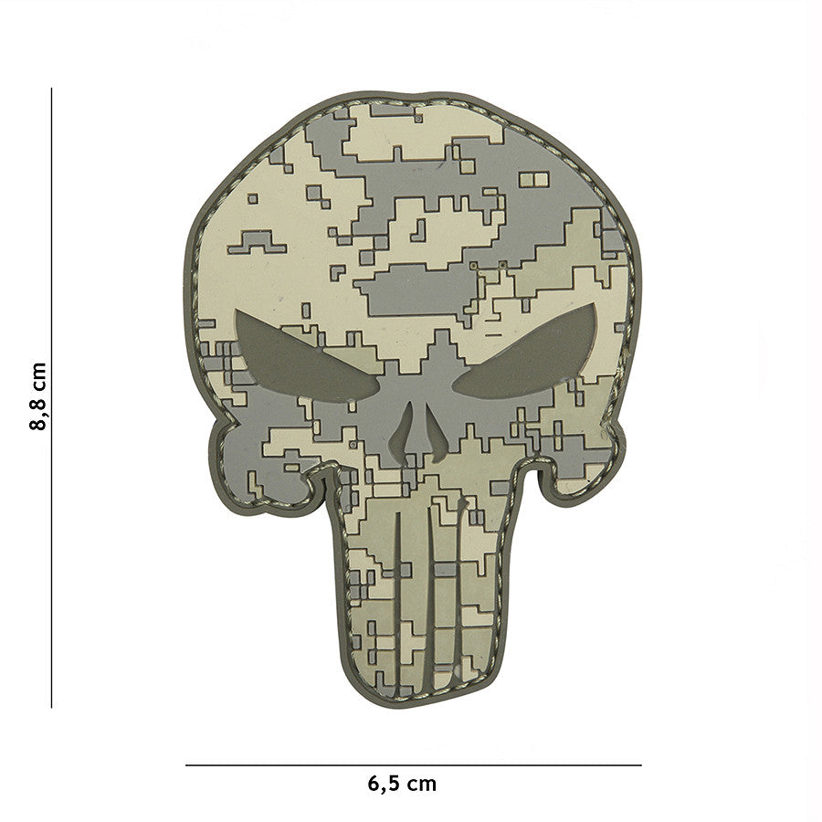 Patch 3D PVC Punisher #19068 - Declară-ți Forța Tactica