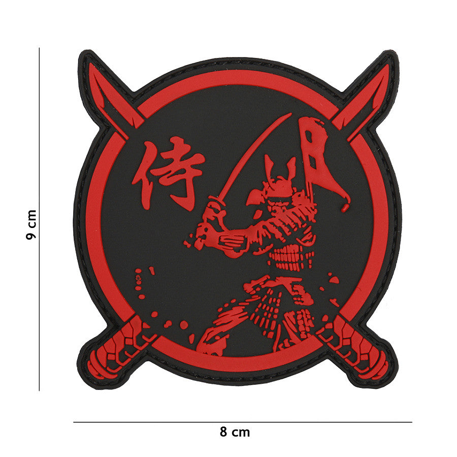 Patch 3D PVC Samurai Warrior #4112 Military-Shop - Afirmă-ți Spiritul Războinic