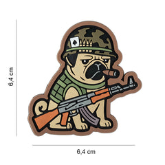 Patch 3D PVC Tactical Dog Vietnam Ace - Afișează Spiritul De Luptă