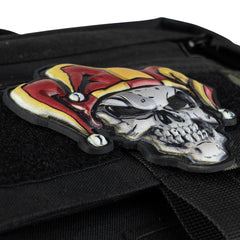 Patch 3D UV Skull joker #8035 - Semnătura Ta de Putere
