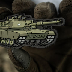 Patch ABRAMS M-Tac - PVC, Olive - Omul de Oțel al Ucrainei