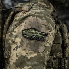Patch ABRAMS M-Tac - PVC, Olive - Omul de Oțel al Ucrainei