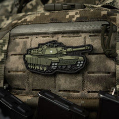 Patch ABRAMS M-Tac - PVC, Olive - Omul de Oțel al Ucrainei