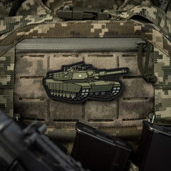 Patch ABRAMS M-Tac - PVC, Olive - Omul de Oțel al Ucrainei