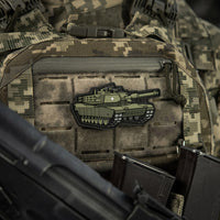 Patch ABRAMS M-Tac - PVC, Olive - Omul de Oțel al Ucrainei