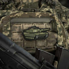 Patch ABRAMS M-Tac - PVC, Olive - Omul de Oțel al Ucrainei