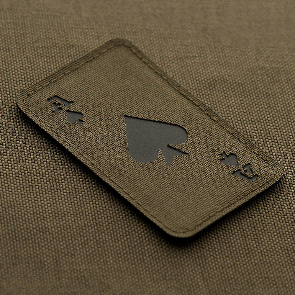 Patch Ace of Spades Laser Cut M-Tac - Verde Ranger/Negru Fosforescent