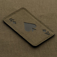 Patch Ace of Spades Laser Cut M-Tac - Verde Ranger/Negru Fosforescent