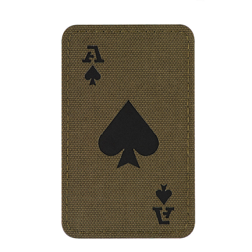 Patch Ace of Spades Laser Cut M-Tac - Verde Ranger/Negru Fosforescent