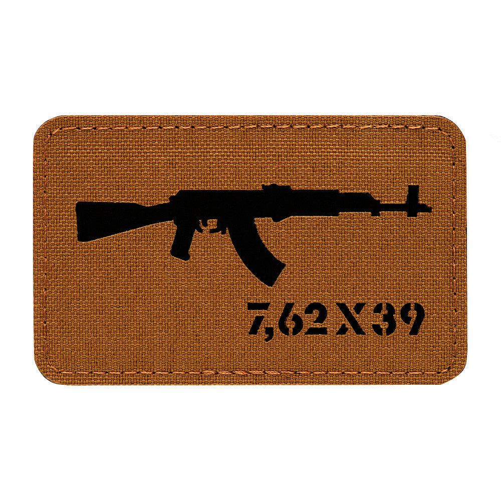 Patch AKM 7,62x39 Laser Cut M-Tac - Coyote/Black