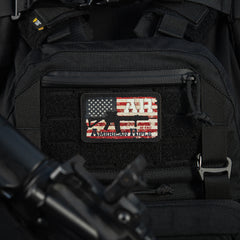 Patch AR-15 American Rifle M-Tac - Black/GID Glow in the Dark