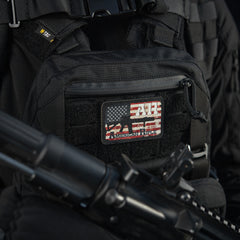 Patch AR-15 American Rifle M-Tac - Black/GID Glow in the Dark